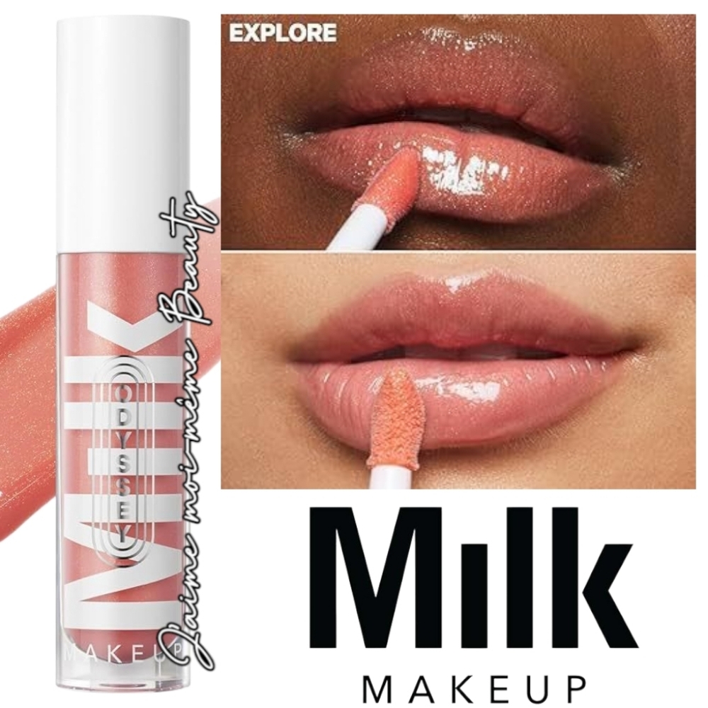 Milk Makeup Odyssey Explore Lip Oil Gloss  (Peach Shimmer)